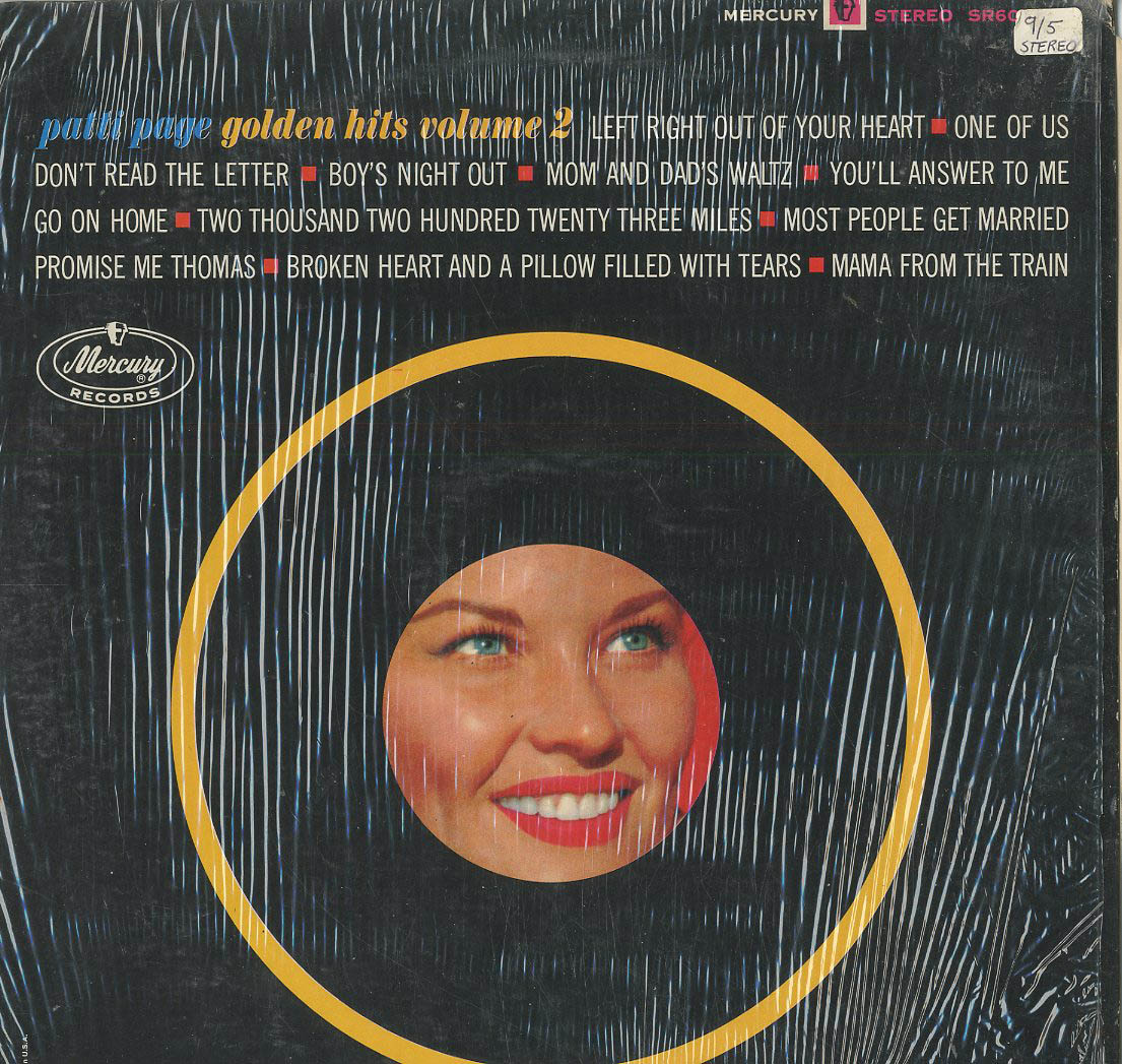 Albumcover Patti Page - Golden Hits Volume 2